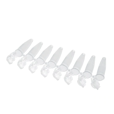 艾本德Eppendorf PCR Tubes, 0.2 mL, PCR 潔凈級(jí), 8 聯(lián)管，120 ?條 （960 個(gè)單管）